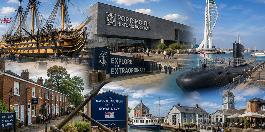 portsmouth historic dockyard tour